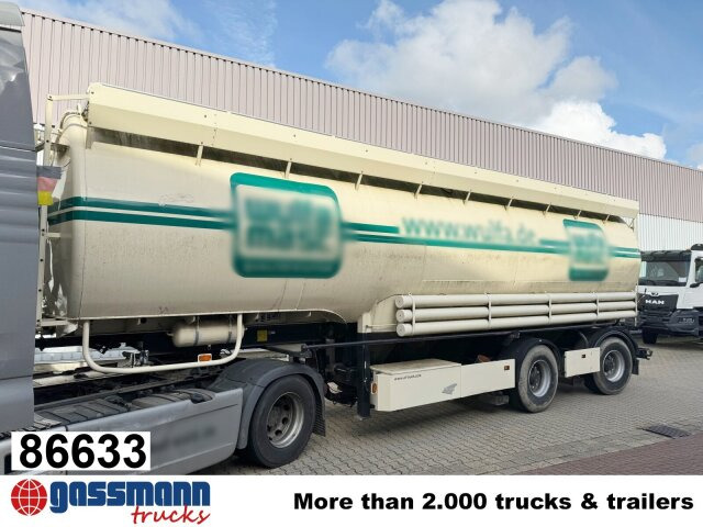 Welgro 97WSL 33-24 Siloauflieger, Lenkachse, 8 - Silosa puspiekabe: foto 1 Welgro 97WSL 33-24 Siloauflieger, Lenkachse, 8 - Silosa puspiekabe: foto 1