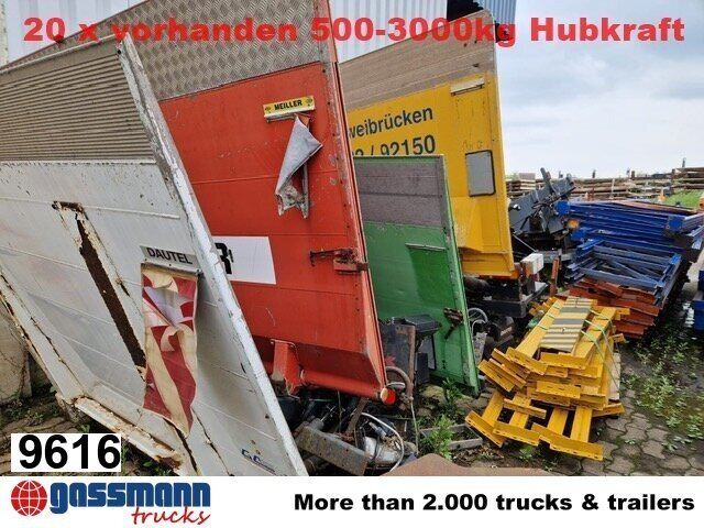 Diverse Ladebordwände 1-2to, demontiert, - Kravas lifts: foto 1 Diverse Ladebordwände 1-2to, demontiert, - Kravas lifts: foto 1