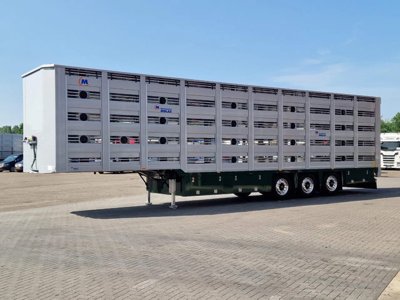 Onbekend Molas 5 deck Livestock trailer - Water & Ventilation - Loadlift - NEW! - - Puspiekabe dzīvnieku pārvadāšanai: foto 4 Onbekend Molas 5 deck Livestock trailer - Water & Ventilation - Loadlift - NEW! - - Puspiekabe dzīvnieku pārvadāšanai: foto 4