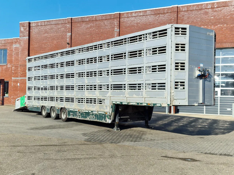 Pezzaioli 5 deck livestock trailer - Water & Ventilation - Loadlift - Folding floors - BPW Axle - 155M3 - Puspiekabe dzīvnieku pārvadāšanai: foto 1 Pezzaioli 5 deck livestock trailer - Water & Ventilation - Loadlift - Folding floors - BPW Axle - 155M3 - Puspiekabe dzīvnieku pārvadāšanai: foto 1