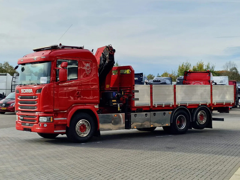 Scania G450 6x2*4 - HMF 2620 K5 Crane with remote - Retarder - Steering axle - Kravas auto ar manipulatoru: foto 4 Scania G450 6x2*4 - HMF 2620 K5 Crane with remote - Retarder - Steering axle - Kravas auto ar manipulatoru: foto 4