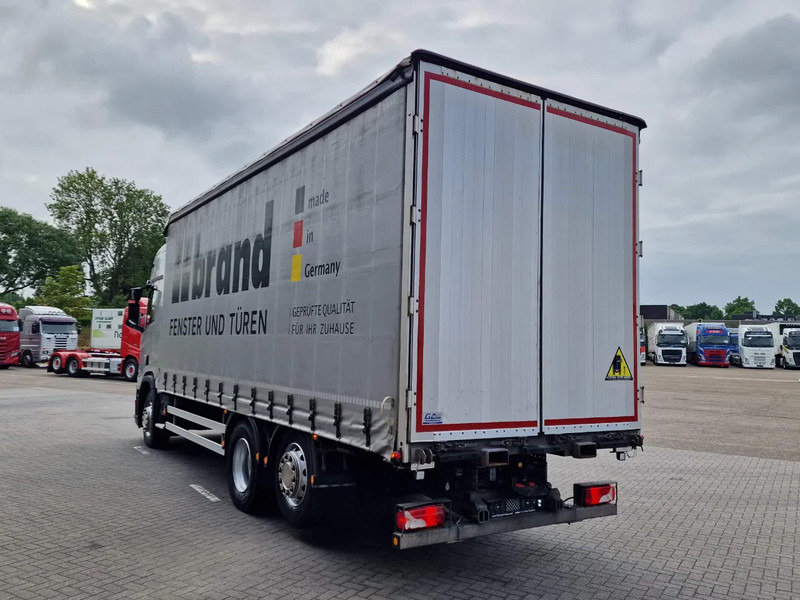 Scania R410 Highline 6x2 - Curtain sider - Retarder - Night clima - Forklift connection - Kravas automašīna ar tentu: foto 5 Scania R410 Highline 6x2 - Curtain sider - Retarder - Night clima - Forklift connection - Kravas automašīna ar tentu: foto 5