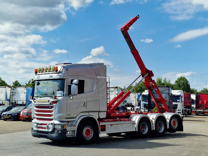 Scania R490 8x4*4 - HIAB XR24SL58 24T hooklift - Euro 6 - Full air - Steering axle - Pacēlājs ar āķi: foto 5 Scania R490 8x4*4 - HIAB XR24SL58 24T hooklift - Euro 6 - Full air - Steering axle - Pacēlājs ar āķi: foto 5
