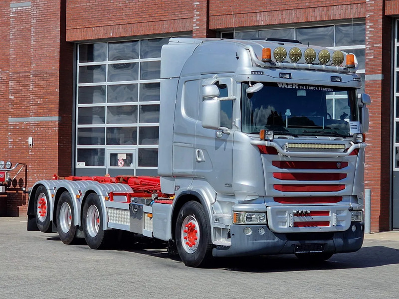 Scania R490 8x4*4 - HIAB XR24SL58 24T hooklift - Euro 6 - Full air - Steering axle - Pacēlājs ar āķi: foto 3 Scania R490 8x4*4 - HIAB XR24SL58 24T hooklift - Euro 6 - Full air - Steering axle - Pacēlājs ar āķi: foto 3