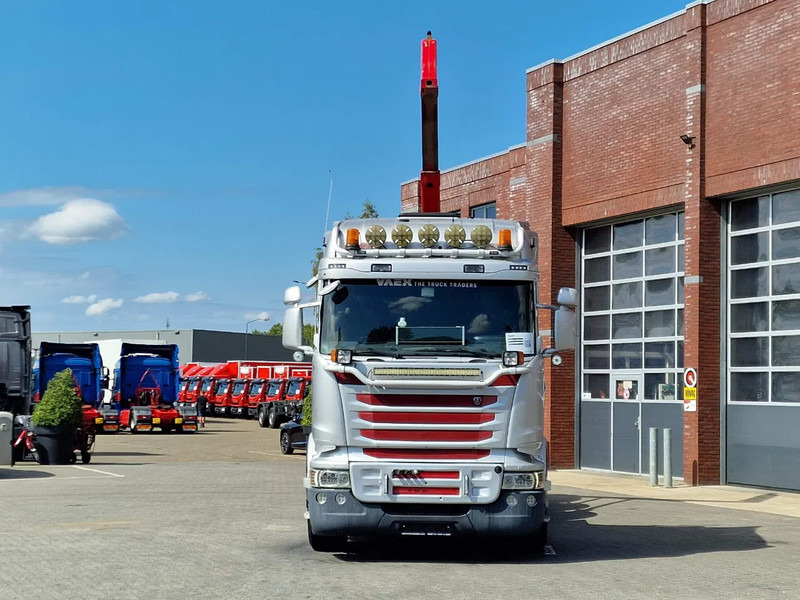Scania R490 8x4*4 - HIAB XR24SL58 24T hooklift - Euro 6 - Full air - Steering axle - Pacēlājs ar āķi: foto 4 Scania R490 8x4*4 - HIAB XR24SL58 24T hooklift - Euro 6 - Full air - Steering axle - Pacēlājs ar āķi: foto 4