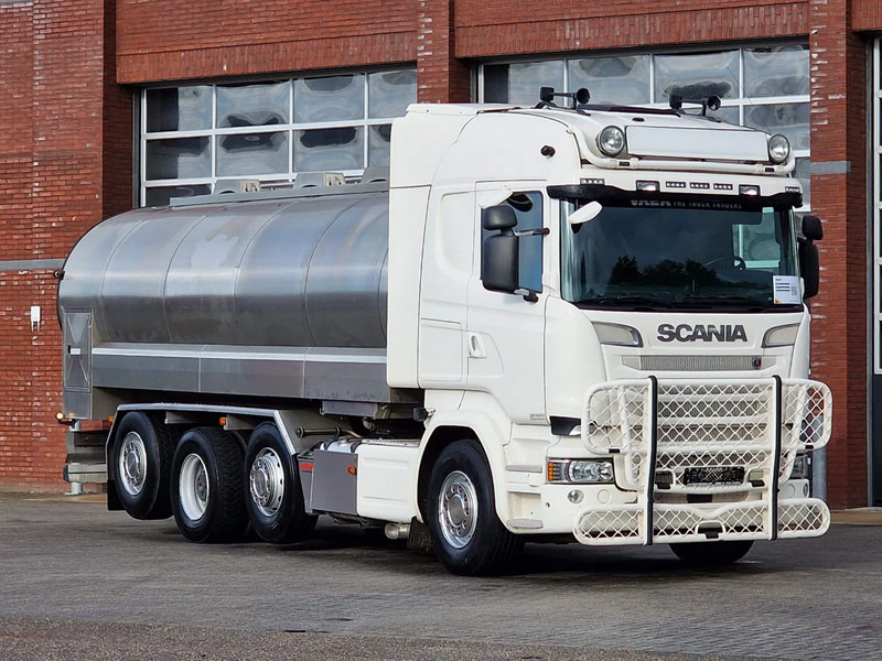 Scania R520 V8 8x2*4 - Tank - 19.000L - 4 compartments - Pump and counter - Retarder - Autocisterna: foto 1 Scania R520 V8 8x2*4 - Tank - 19.000L - 4 compartments - Pump and counter - Retarder - Autocisterna: foto 1