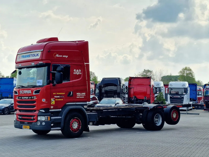 Scania R730 Topline 6x2*4 - Retarder - King of the Road - Night clima - Steering axle - Leather - Šasija kravas automašīna: foto 3 Scania R730 Topline 6x2*4 - Retarder - King of the Road - Night clima - Steering axle - Leather - Šasija kravas automašīna: foto 3