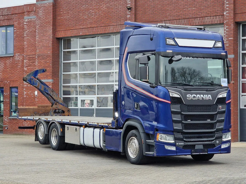 Scania S580 V8 NGS Highline 6x2*4 - Full air - Steering axle - Retarder - Būvgružu konteineru vedējs: foto 1 Scania S580 V8 NGS Highline 6x2*4 - Full air - Steering axle - Retarder - Būvgružu konteineru vedējs: foto 1