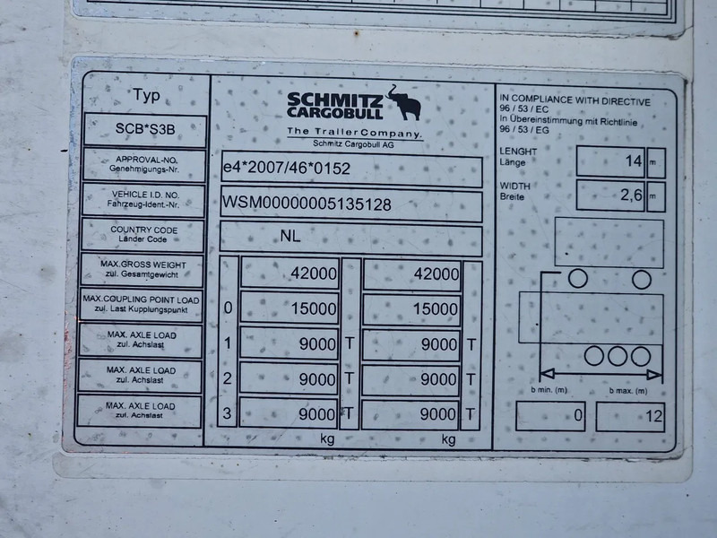 Puspiekabe izotermiskais Schmitz Cargobull SCB*S3B Thermoking SLXe 300 Frigo - Dhollandia Loadlift 2.000 KG: foto 19
