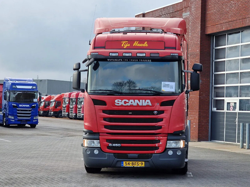 Scania G450 Highline 4x2 - Retarder - Full spoiler - Euro 6 - Navi - Vilcējs: foto 2 Scania G450 Highline 4x2 - Retarder - Full spoiler - Euro 6 - Navi - Vilcējs: foto 2