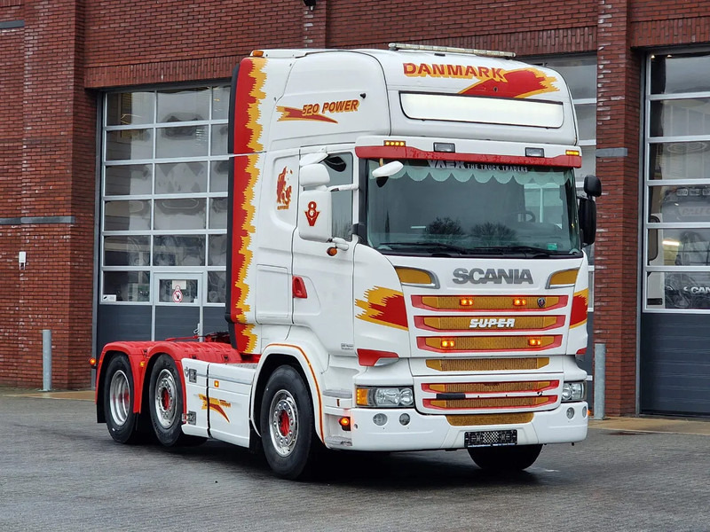 Scania R520 V8 Topline 6x2/4 - Full air - Steering - Euro 6 - Opti Cruise - - Vilcējs: foto 1 Scania R520 V8 Topline 6x2/4 - Full air - Steering - Euro 6 - Opti Cruise - - Vilcējs: foto 1