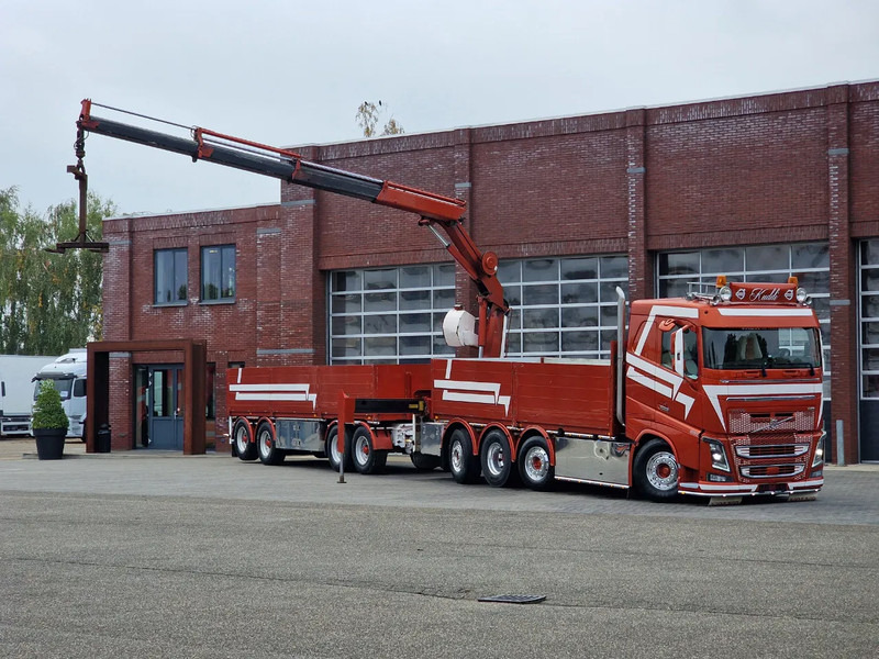 Volvo FH 16.750 8x2*6 - Palfinger PK15002 Crane/Grua - Show truck + Trailer - - Kravas auto ar manipulatoru: foto 1 Volvo FH 16.750 8x2*6 - Palfinger PK15002 Crane/Grua - Show truck + Trailer - - Kravas auto ar manipulatoru: foto 1