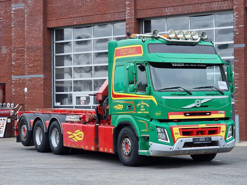 Volvo FMX 500 8x4*4 - HMF 2820 K5 Crane - Sawo Cable system - 3 sides Tipping - Euro 6 - Kravas automašīna - kabeļu sistēma, Kravas auto ar manipulatoru: foto 2 Volvo FMX 500 8x4*4 - HMF 2820 K5 Crane - Sawo Cable system - 3 sides Tipping - Euro 6 - Kravas automašīna - kabeļu sistēma, Kravas auto ar manipulatoru: foto 2