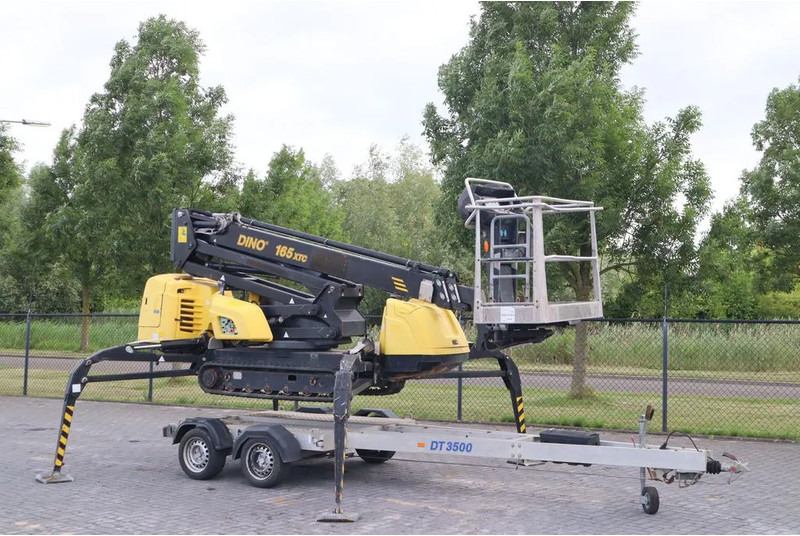 Dino 165 XTC | 16.5 METER | REMOTE | INC. TRAILER - Zirnekļa pacēlājs: foto 1 Dino 165 XTC | 16.5 METER | REMOTE | INC. TRAILER - Zirnekļa pacēlājs: foto 1