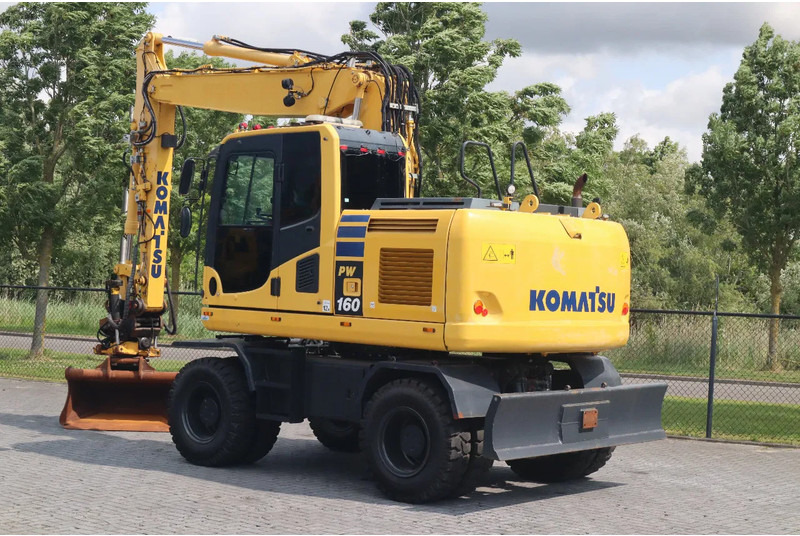 Komatsu PW 160-10 | ROTOTILT | NEW TIRES - Riteņu ekskavators: foto 3 Komatsu PW 160-10 | ROTOTILT | NEW TIRES - Riteņu ekskavators: foto 3