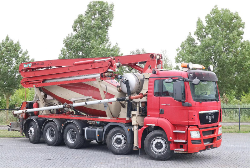 MAN TGS 50.440 | 10X4*6 | SARAKA 28 METER | 8M3 MIXER - Betona sūknis: foto 4 MAN TGS 50.440 | 10X4*6 | SARAKA 28 METER | 8M3 MIXER - Betona sūknis: foto 4