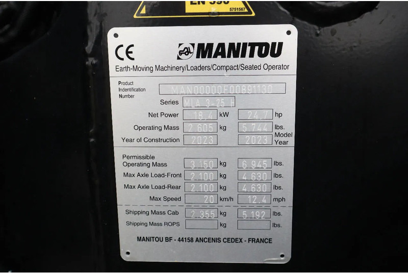 Manitou MLA 3-25 H | BUCKET | QUICK COUPLER | NEW UNUSED līzingu Manitou MLA 3-25 H | BUCKET | QUICK COUPLER | NEW UNUSED: foto 20 Manitou MLA 3-25 H | BUCKET | QUICK COUPLER | NEW UNUSED līzingu Manitou MLA 3-25 H | BUCKET | QUICK COUPLER | NEW UNUSED: foto 20