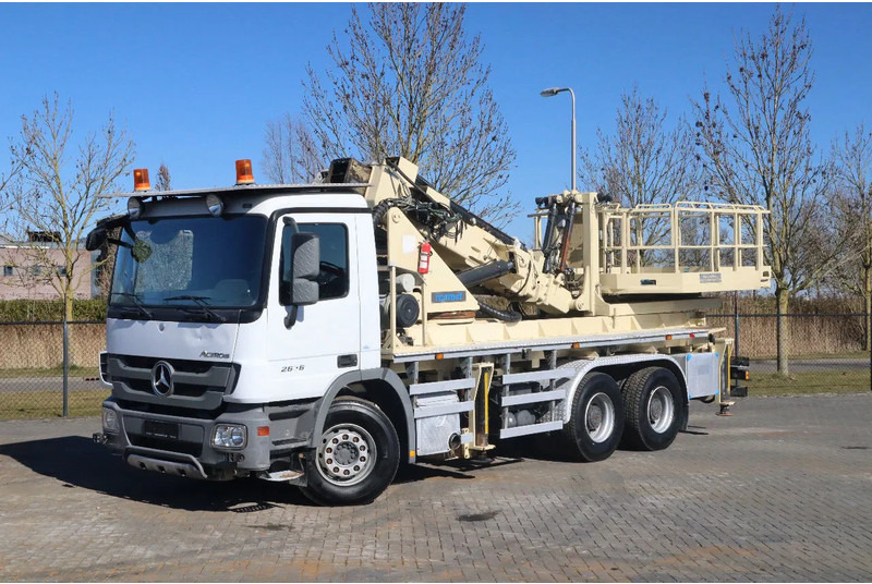 Mercedes-Benz Actros 2636 6X4 | TUNNEL PLATFORM | REMOTE DRIVING - Kravas auto ar manipulatoru: foto 5 Mercedes-Benz Actros 2636 6X4 | TUNNEL PLATFORM | REMOTE DRIVING - Kravas auto ar manipulatoru: foto 5