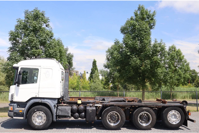 Pacēlājs ar āķi Scania P124-420 | 8X4 | HOOKLIFT | MANUAL | BIG AXLES | EURO 3: foto 8
