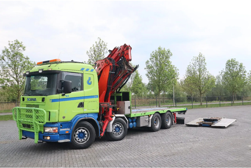 Scania R164-480 V8 8X4 | FASSI F600 | JIB | KRAN / CRANE - Kravas auto ar manipulatoru: foto 4 Scania R164-480 V8 8X4 | FASSI F600 | JIB | KRAN / CRANE - Kravas auto ar manipulatoru: foto 4