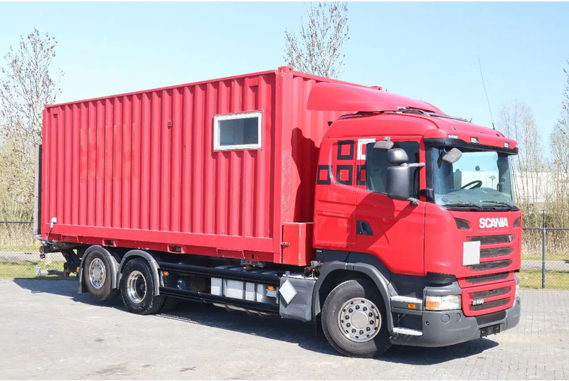 Scania R490 | 6X2 | RETARDER | BDF | MOBILE WORKSHOP | WERKSTATT - Kravas automašīna ar slēgto virsbūvi: foto 3 Scania R490 | 6X2 | RETARDER | BDF | MOBILE WORKSHOP | WERKSTATT - Kravas automašīna ar slēgto virsbūvi: foto 3