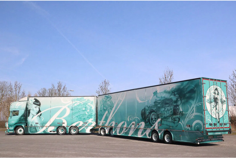 Scania R560 V8 | BERTHONS HOT ROD | CUSTOM SPECIAL TRUCK - Kravas automašīna ar slēgto virsbūvi: foto 4 Scania R560 V8 | BERTHONS HOT ROD | CUSTOM SPECIAL TRUCK - Kravas automašīna ar slēgto virsbūvi: foto 4