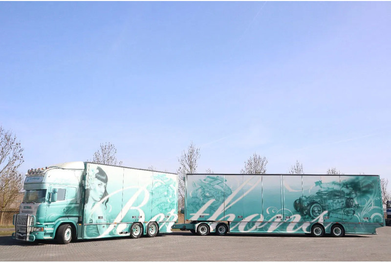 Scania R560 V8 | BERTHONS HOT ROD | CUSTOM SPECIAL TRUCK - Kravas automašīna ar slēgto virsbūvi: foto 2 Scania R560 V8 | BERTHONS HOT ROD | CUSTOM SPECIAL TRUCK - Kravas automašīna ar slēgto virsbūvi: foto 2