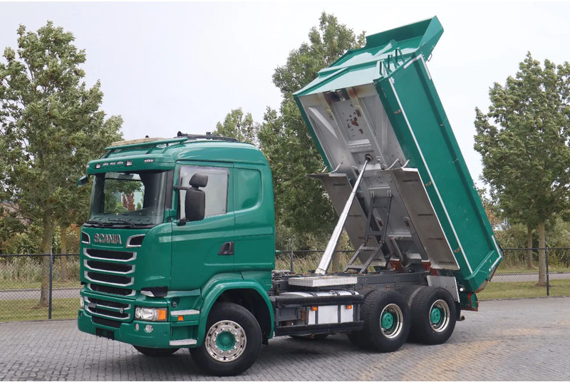 Scania R580 V8 | 6X4 | FULL STEEL | BIG AXLES | RETARDER | EURO 6 - Kravas automašīna pašizgāzējs: foto 1 Scania R580 V8 | 6X4 | FULL STEEL | BIG AXLES | RETARDER | EURO 6 - Kravas automašīna pašizgāzējs: foto 1