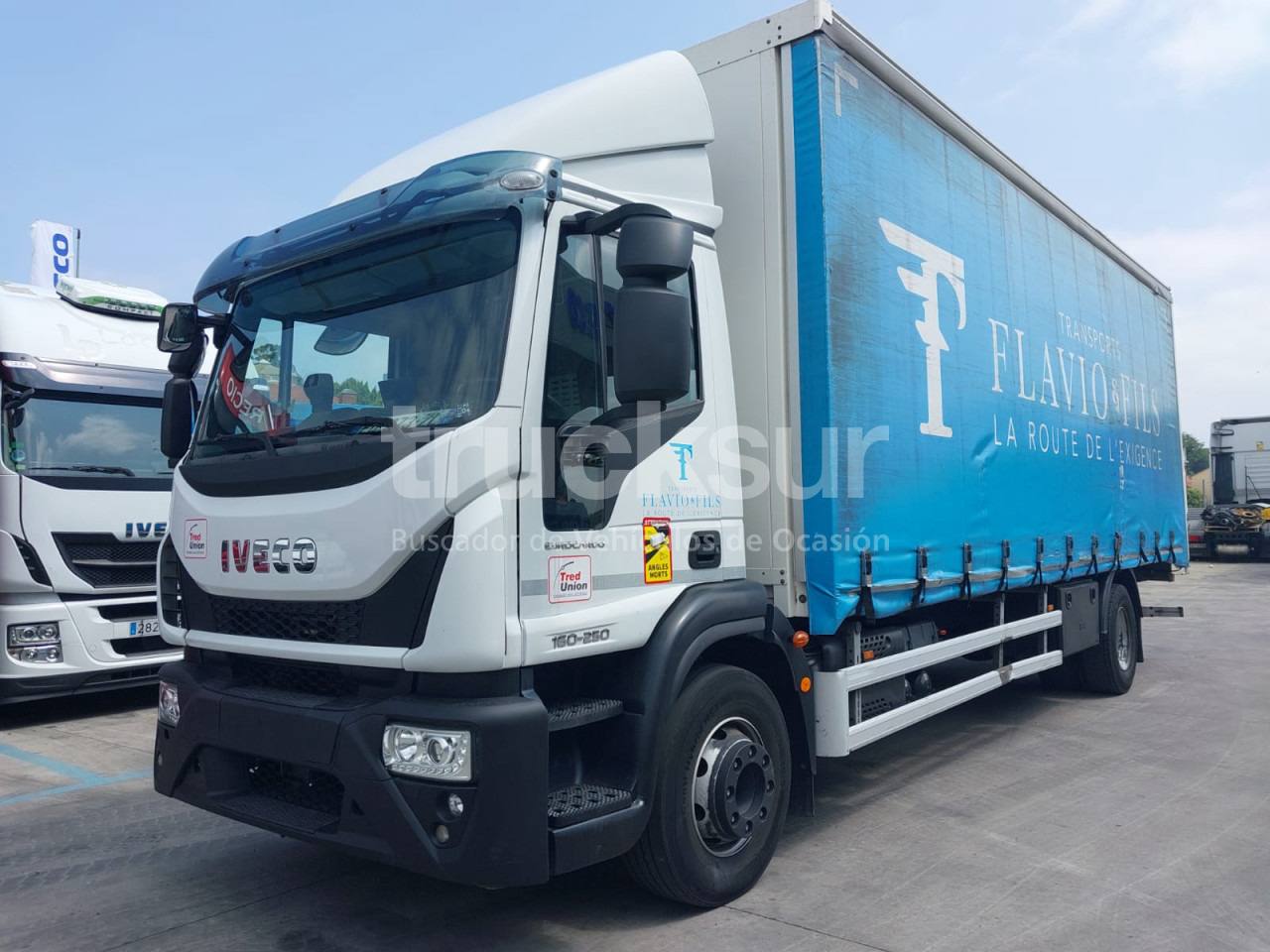 IVECO EUROCARGO ML160-250 - Kravas automašīna ar tentu: foto 1 IVECO EUROCARGO ML160-250 - Kravas automašīna ar tentu: foto 1