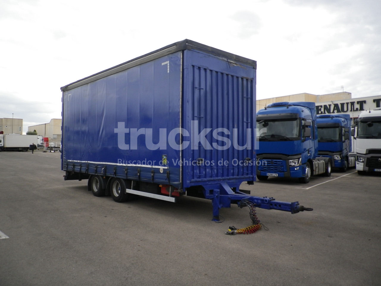 LECITRAILER LTRC-2E7 - Piekabe ar tentu: foto 2 LECITRAILER LTRC-2E7 - Piekabe ar tentu: foto 2