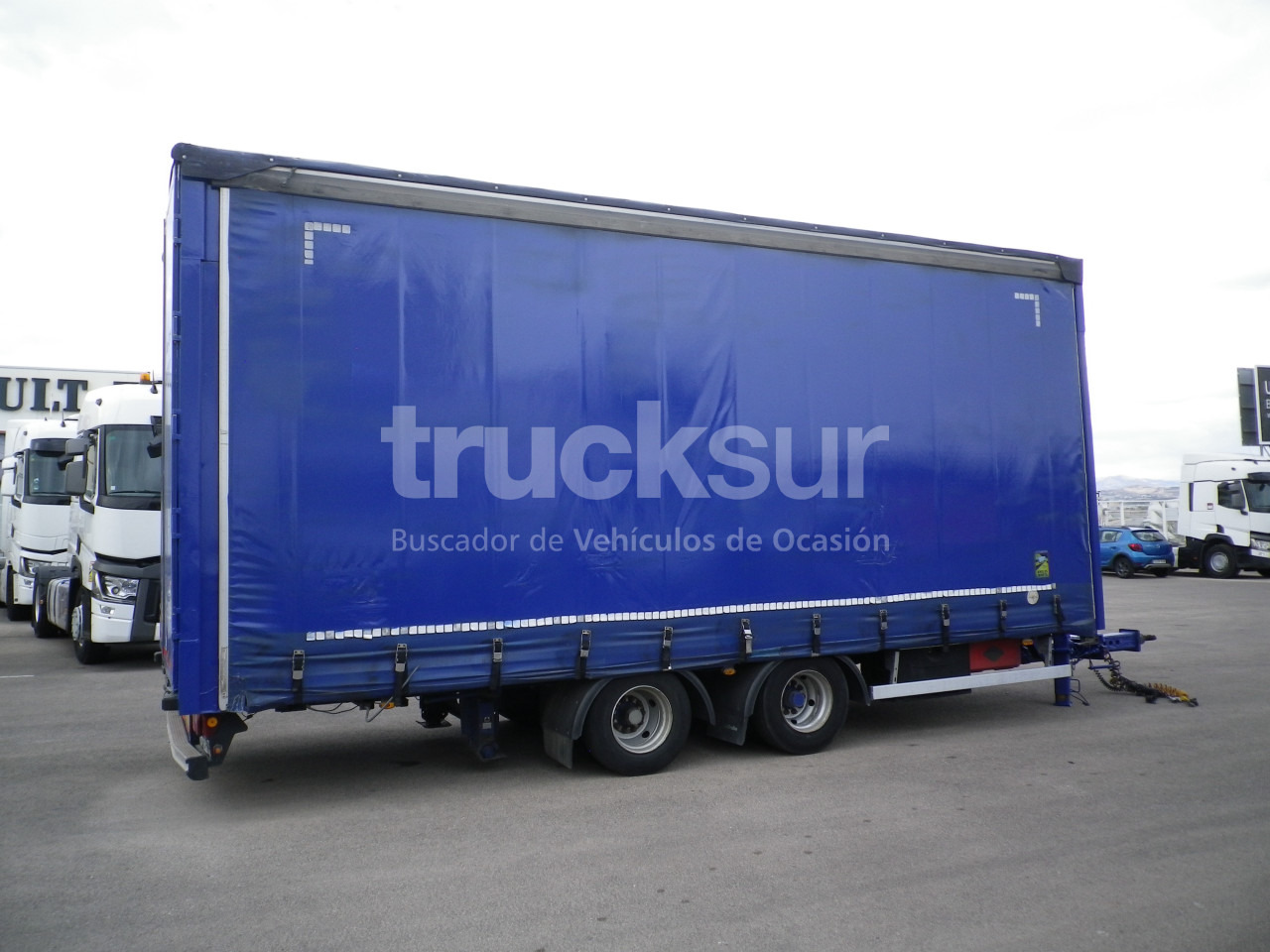 LECITRAILER LTRC-2E7 - Piekabe ar tentu: foto 4 LECITRAILER LTRC-2E7 - Piekabe ar tentu: foto 4