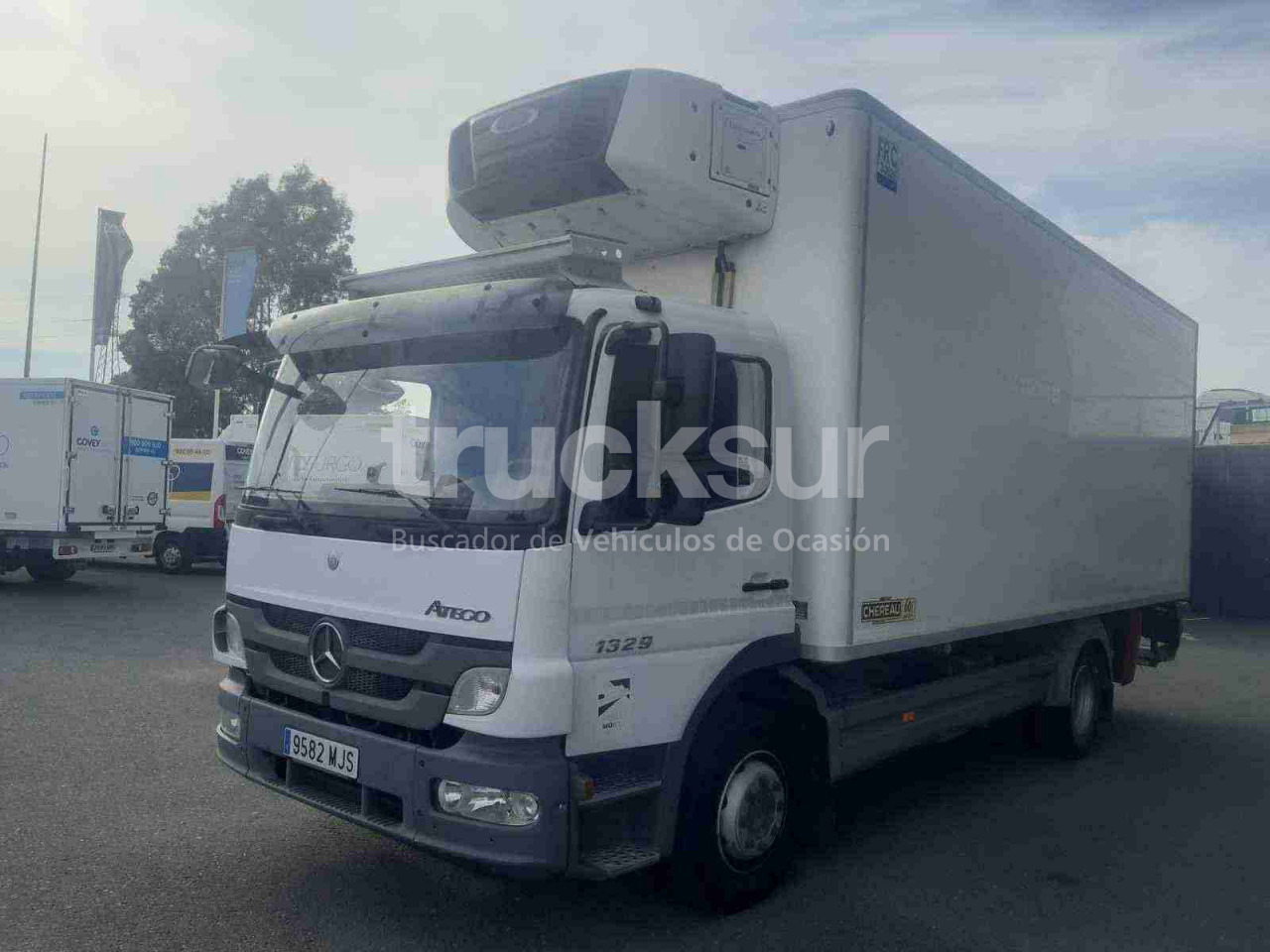 MERCEDES ATEGO FRC - Kravas automašīna ar slēgto virsbūvi: foto 2 MERCEDES ATEGO FRC - Kravas automašīna ar slēgto virsbūvi: foto 2