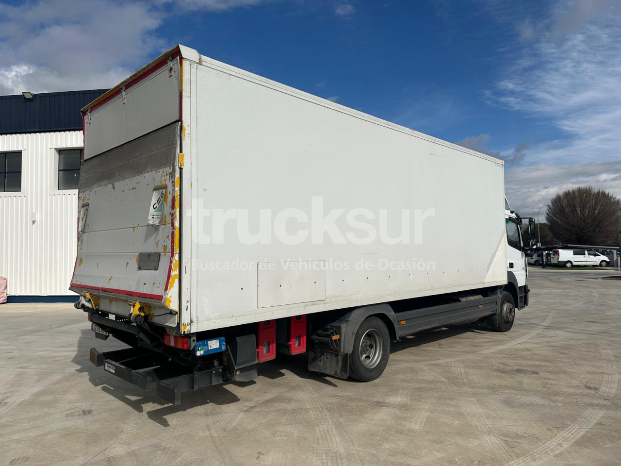 MERCEDES ATEGO - Kravas automašīna ar slēgto virsbūvi: foto 5 MERCEDES ATEGO - Kravas automašīna ar slēgto virsbūvi: foto 5