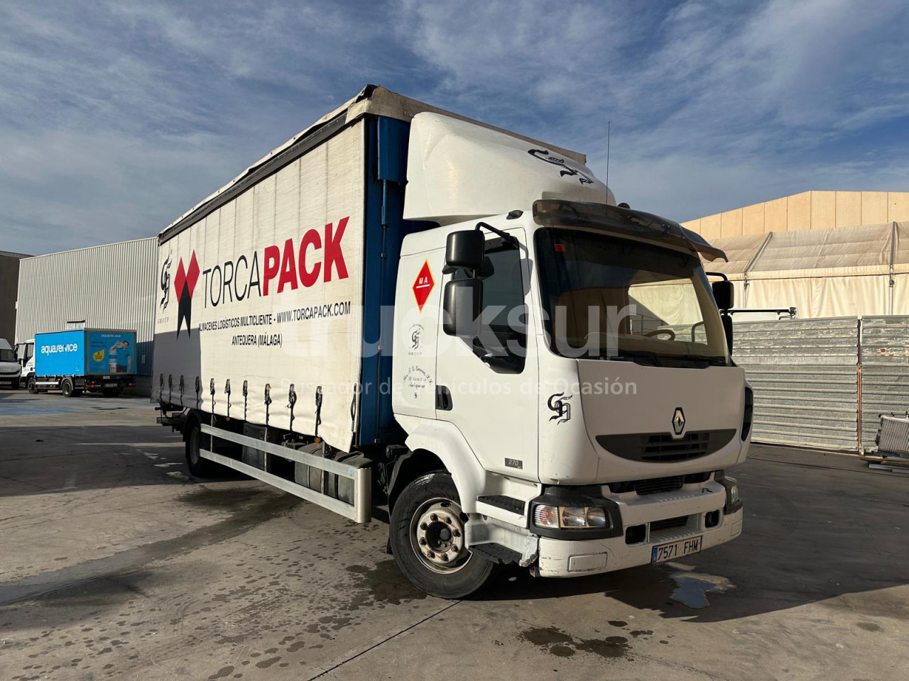 RENAULT 270 16C - Kravas automašīna ar tentu: foto 2 RENAULT 270 16C - Kravas automašīna ar tentu: foto 2