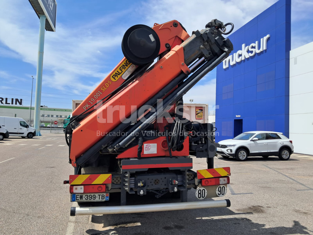RENAULT C380.26 - Bortu kravas automašīna/ Platforma, Kravas auto ar manipulatoru: foto 5 RENAULT C380.26 - Bortu kravas automašīna/ Platforma, Kravas auto ar manipulatoru: foto 5