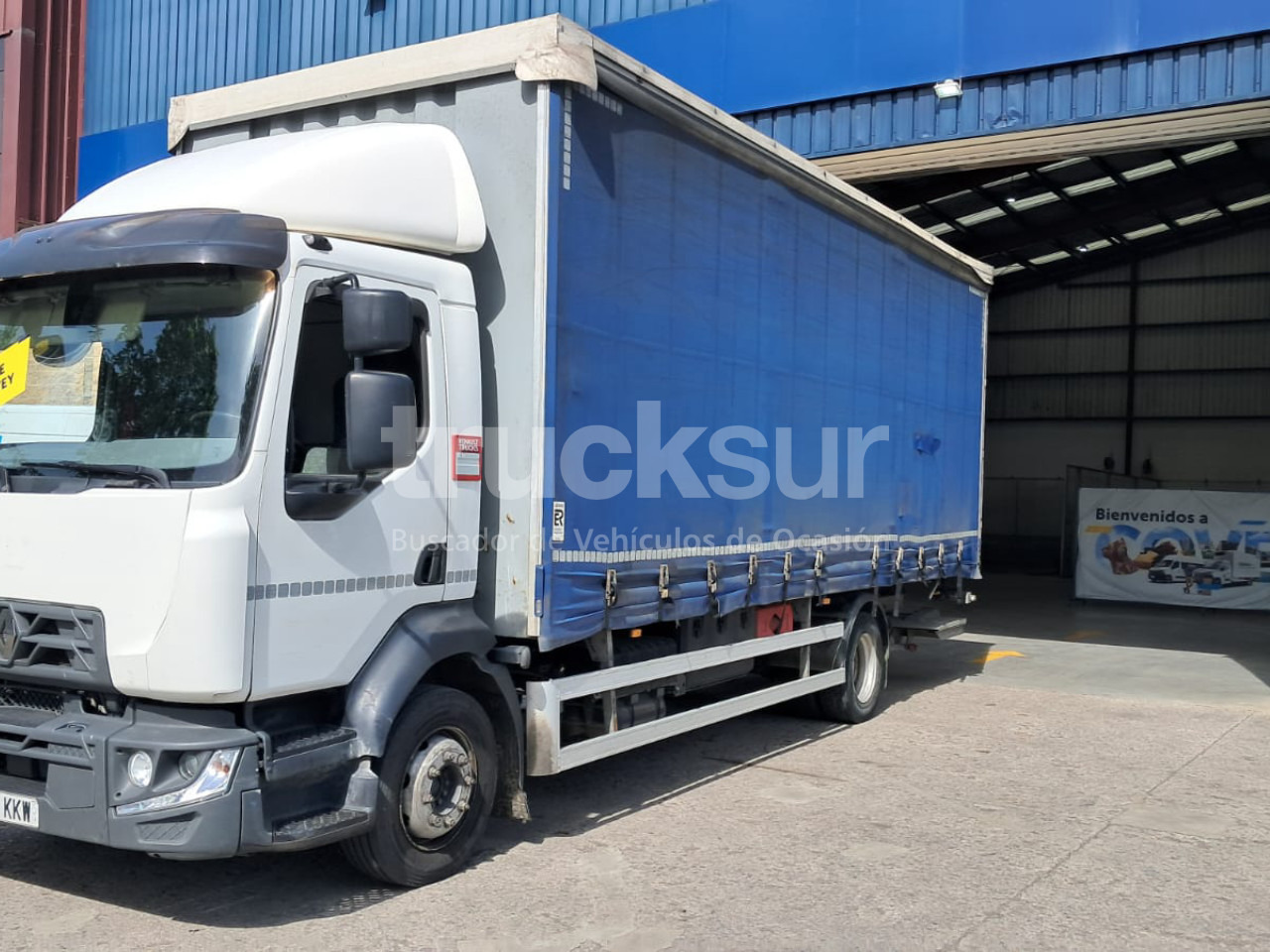 RENAULT D 12.210 SEMITAULINER - Kravas automašīna ar tentu: foto 3 RENAULT D 12.210 SEMITAULINER - Kravas automašīna ar tentu: foto 3