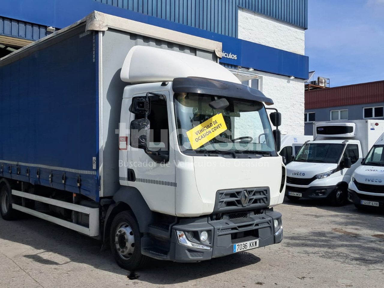 RENAULT D 12.210 SEMITAULINER - Kravas automašīna ar tentu: foto 4 RENAULT D 12.210 SEMITAULINER - Kravas automašīna ar tentu: foto 4