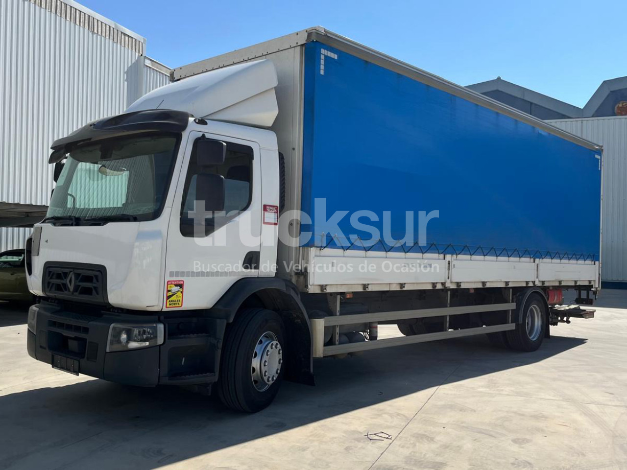 RENAULT D18.320 - Kravas automašīna ar tentu: foto 1 RENAULT D18.320 - Kravas automašīna ar tentu: foto 1