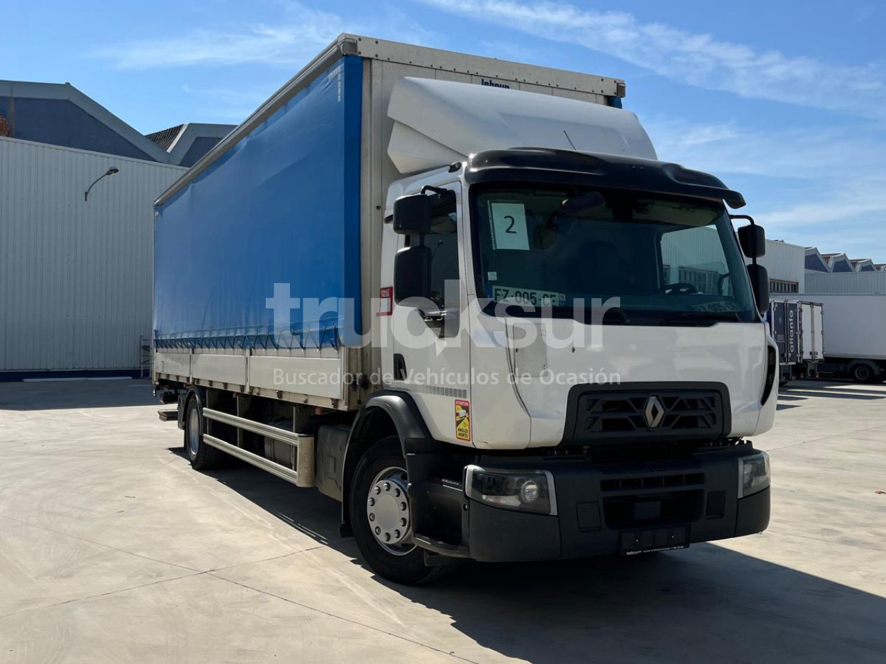 RENAULT D18.320 - Kravas automašīna ar tentu: foto 2 RENAULT D18.320 - Kravas automašīna ar tentu: foto 2