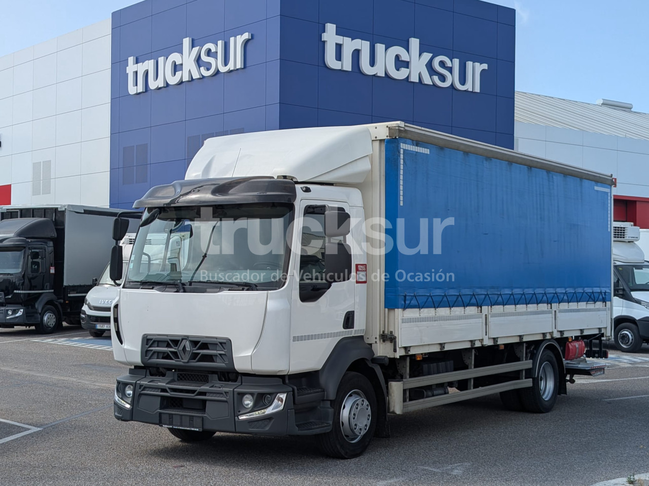 RENAULT D240.12 - Kravas automašīna ar tentu: foto 1 RENAULT D240.12 - Kravas automašīna ar tentu: foto 1