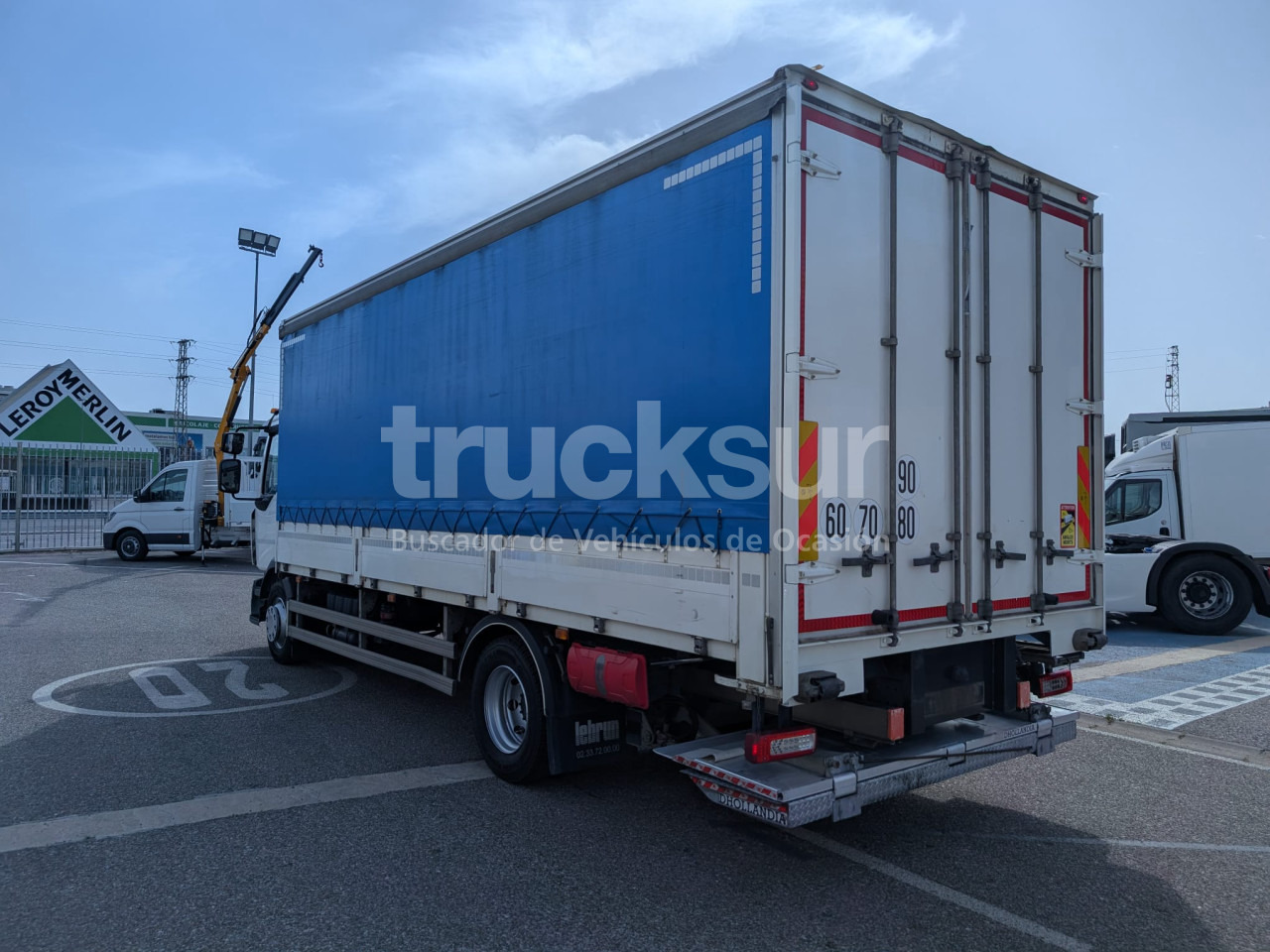 RENAULT D240.12 - Kravas automašīna ar tentu: foto 4 RENAULT D240.12 - Kravas automašīna ar tentu: foto 4