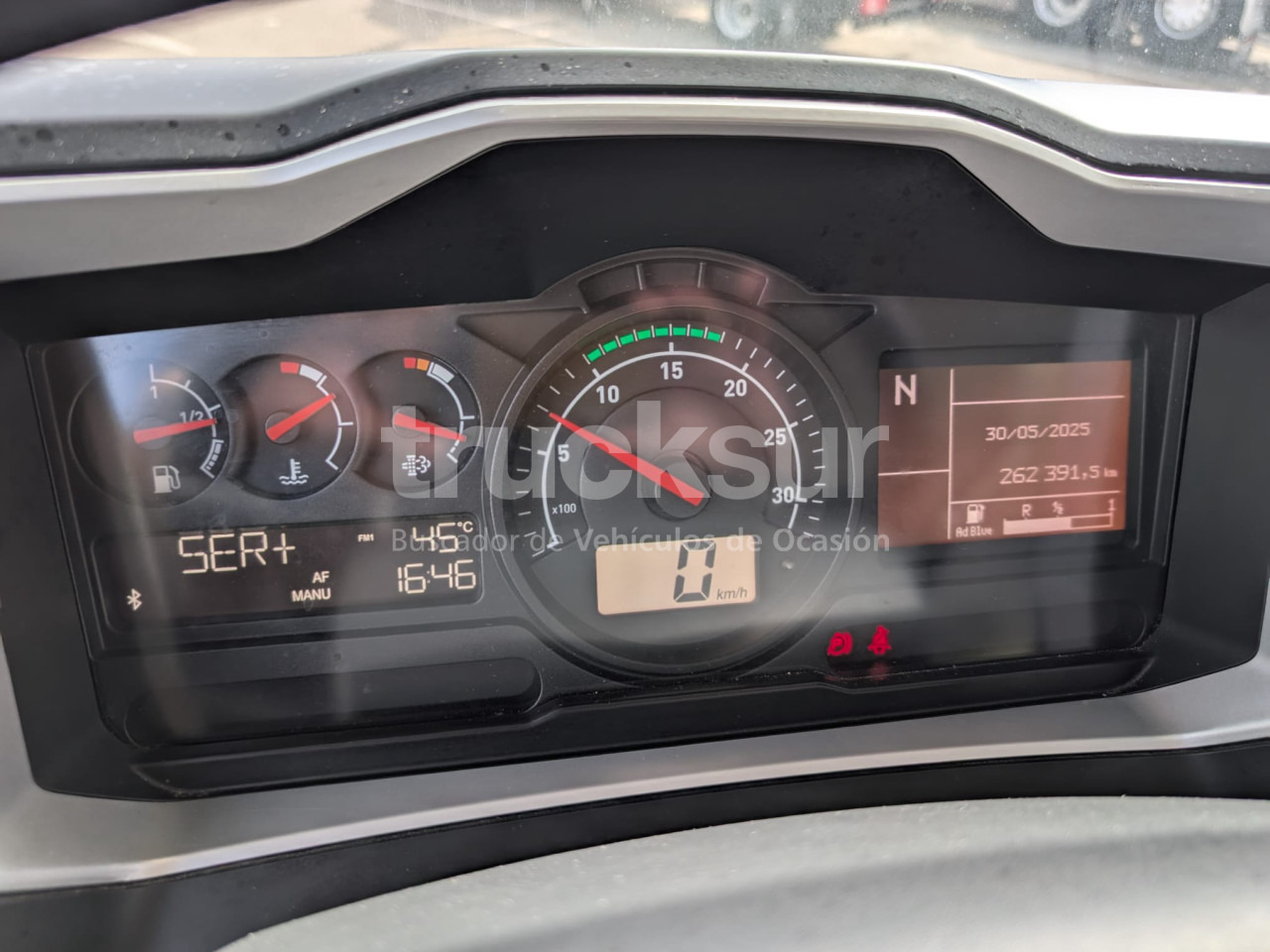 Kravas automašīna ar tentu RENAULT D240.12: foto 7
