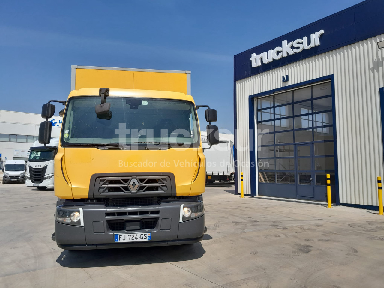 RENAULT D280.18 21P - Kravas automašīna ar slēgto virsbūvi: foto 5 RENAULT D280.18 21P - Kravas automašīna ar slēgto virsbūvi: foto 5