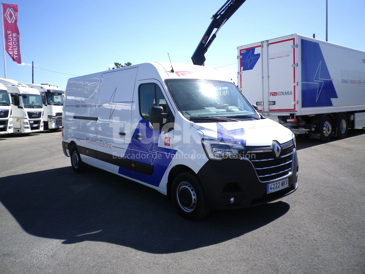 RENAULT MASTER E-TECH ELECTRICO 100% - Furgons ar slēgtā virsbūve: foto 2 RENAULT MASTER E-TECH ELECTRICO 100% - Furgons ar slēgtā virsbūve: foto 2