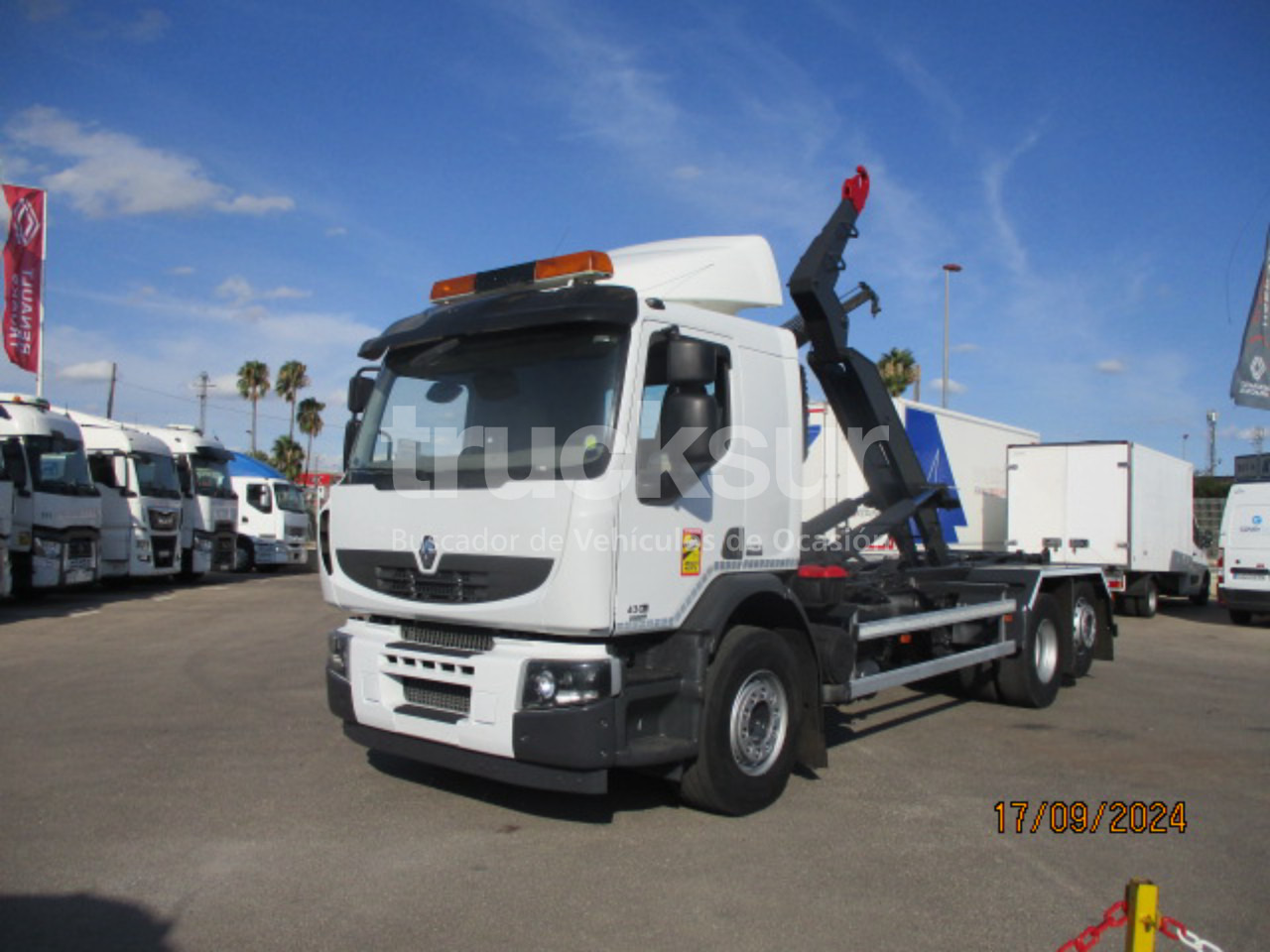 RENAULT PREMIUM 430.26 LANDER - Pacēlājs ar āķi: foto 1 RENAULT PREMIUM 430.26 LANDER - Pacēlājs ar āķi: foto 1