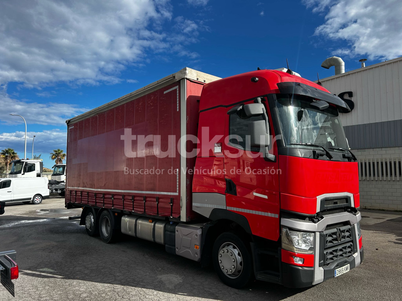 RENAULT T480 HIGH SLEEPER CAB 6X2*4 ejes 6x2*4 - Kravas automašīna ar tentu: foto 2 RENAULT T480 HIGH SLEEPER CAB 6X2*4 ejes 6x2*4 - Kravas automašīna ar tentu: foto 2