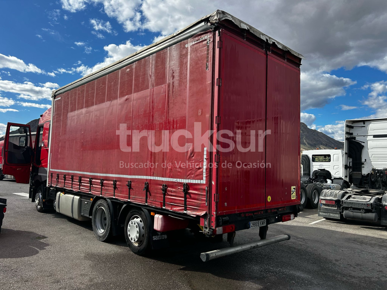 RENAULT T480 HIGH SLEEPER CAB 6X2*4 ejes 6x2*4 - Kravas automašīna ar tentu: foto 4 RENAULT T480 HIGH SLEEPER CAB 6X2*4 ejes 6x2*4 - Kravas automašīna ar tentu: foto 4