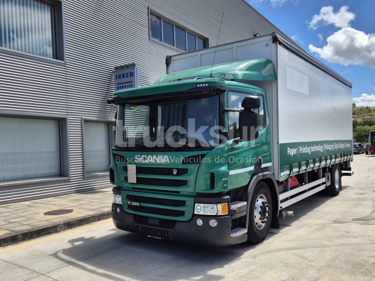 SCANIA P320 - Kravas automašīna ar tentu: foto 1 SCANIA P320 - Kravas automašīna ar tentu: foto 1
