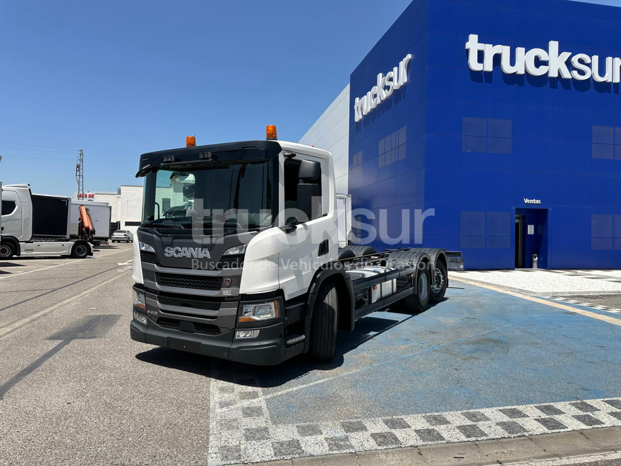 SCANIA P410.26 ejes 6x2*4 - Šasija kravas automašīna: foto 5 SCANIA P410.26 ejes 6x2*4 - Šasija kravas automašīna: foto 5