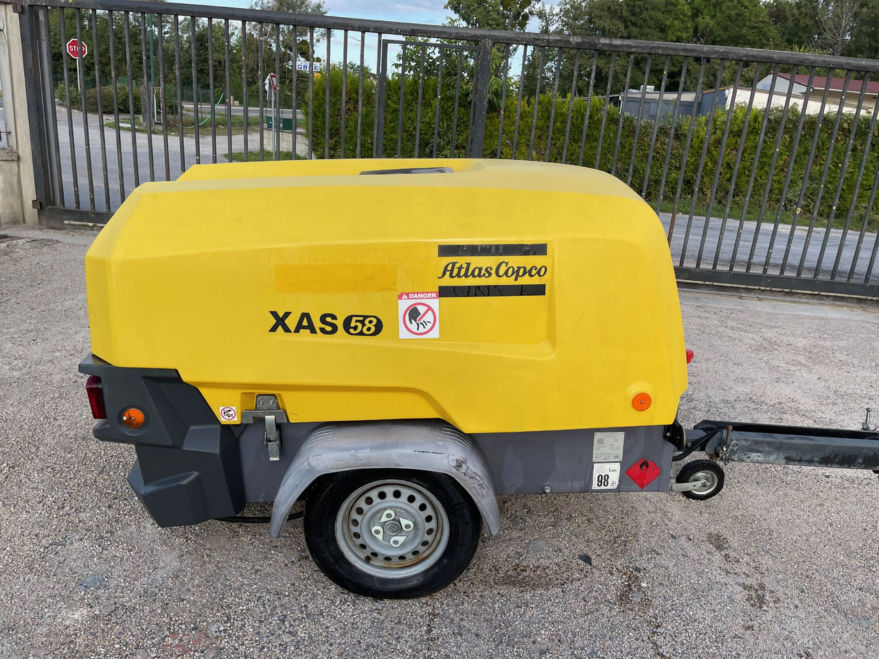 ATLAS COPCO XAS58 - Gaisa kompresors: foto 1 ATLAS COPCO XAS58 - Gaisa kompresors: foto 1